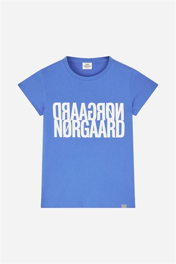 Mads Nørgaard Ekologisk T-shirt - Tuvina - Amparo Blå